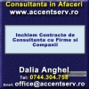 Incheieri de Contracte de Consultanta cu Firme si Companii prin Accent Serv International